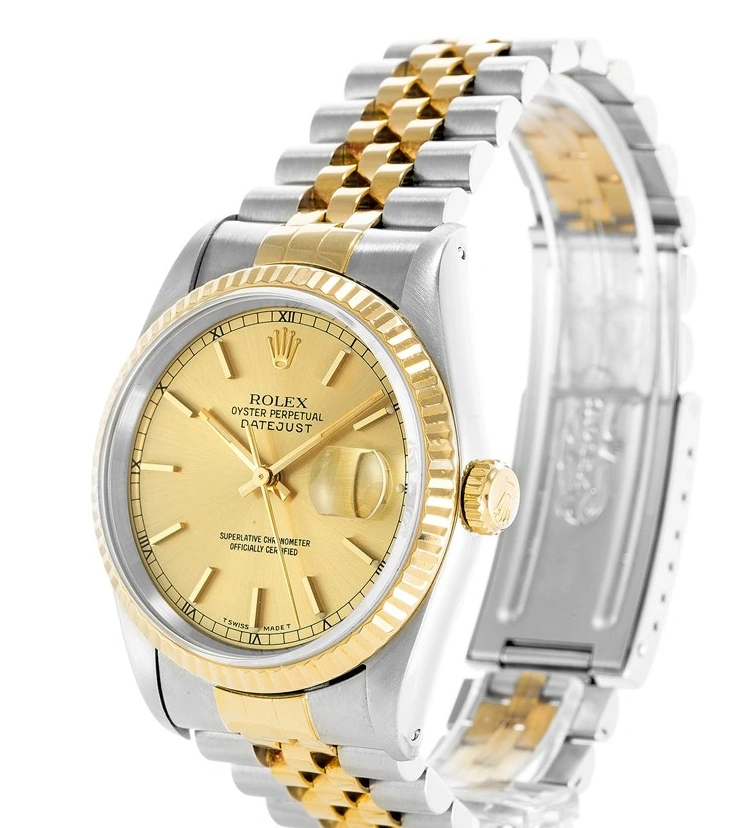 Datejust Two Tone 168 Rolex SunProtective 0524
